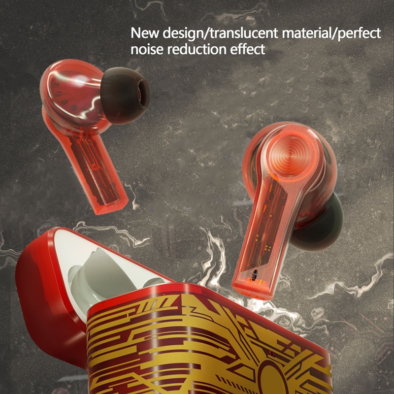 TS200 Transparent Wireless Bluetooth Earbuds TWS InEar Physical Noise Reduction