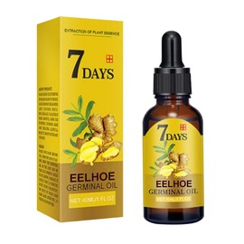 EELHOE 7 Day Fast Hair Growth Oil Ginger Growth Hair Treatment Anti Hair Loss Men Women Scalp Treatment Serum Products 40ml - Volume: 40ml