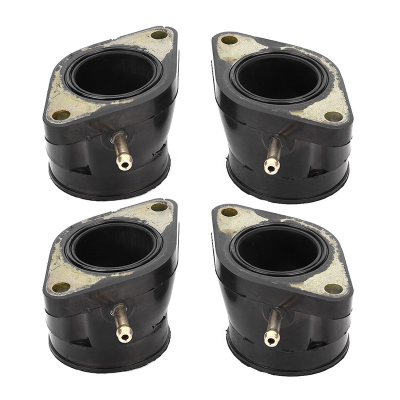 4Pcs Carburetor Intake Manifold Boot Adapter Connector 5G2-13586-02-00 Fit for