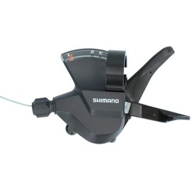 SHIMANO SL-M315-L Shift Lever, Band on, 3-Speed, Left Hand, Black, ESLM315LB