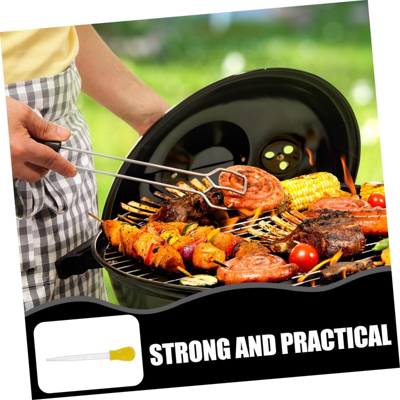 ULTECHNOVO Reusable Plastic Marinade Baster for Meat Convenient Oil Suction