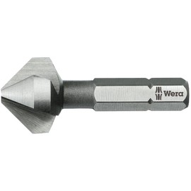 Wera 05104630001 Countersink Bit 846 3-Flute 6,30x31.0mm, Silver