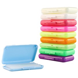 10 Boxes Dental Wax for Braces, Multicolor Orthodontic Wax, Orthodontist Wax for Braces, Dental Braces Wax with Fruit Smell, Dental Oral Care Orthodontics Wax for Braces, for Brace Wearers