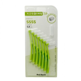 Dental interdental brush L type 7P0.4(SSSS)8670 4ea