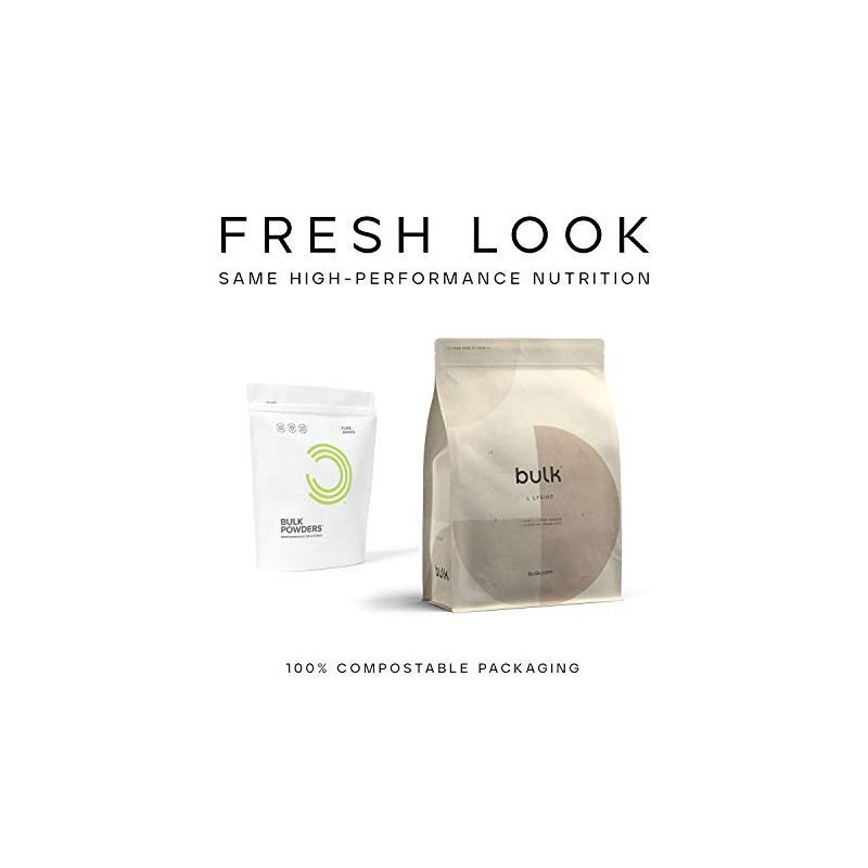 Bulk L-Lysine Powder, 500 g, Packaging May Vary