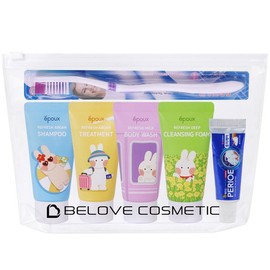 Eppu Refresh Travel Set 6-Piece / Mini. Portable. Toiletries. Amenities / 리프레시 여행용세트 6종 /미니스.휴대용.세면도구.어메니티