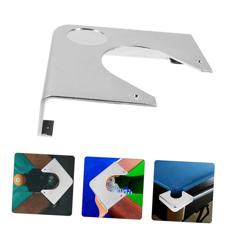 Mikinona 4pcs Metal Corner Plate for Billiard Table Stylish Corner