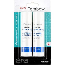 Tombow Mono Glue Stick, White 2 Pack