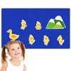 HOOJOJO Five Little Ducks Nursery Rhyme Felt Pieces Felt Board