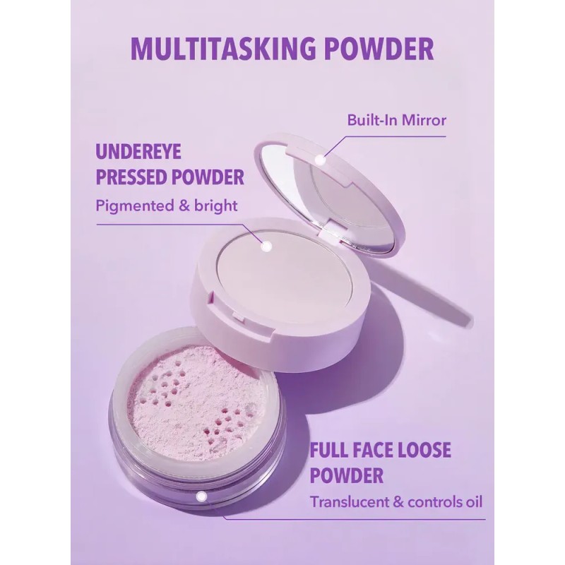Sheglam Dúo De Polvos Fijadores Para Rostro Y Debajo De