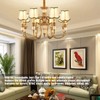 3Pcs Modern Lampshade European Style ClipOn E14 Chandelier Lamp Shade