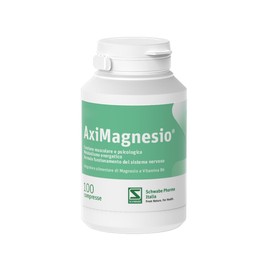Pegaso Aximagnesio Integratore Alimentare di Magnesio, 100 Compresse, 134 g