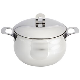 ExcelSteel Made in Italy 7-1/2" QT Stainless Stockpot W/Sandwiched Base