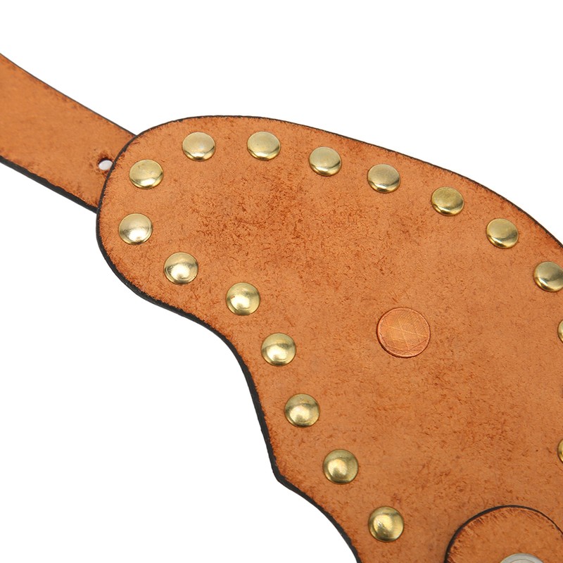 Spur Strap Artificial Leather Adjustable Western Spur Strap with Buckle