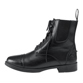 Dover Saddlery Riding Sport - Ladies' Provenance Lace Paddock Boots, Color: Black, Size: 9.5