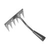 Domigard Iron Weeding Rake 2.0, New 5/6/7/8 Garden Weeder Rakes,