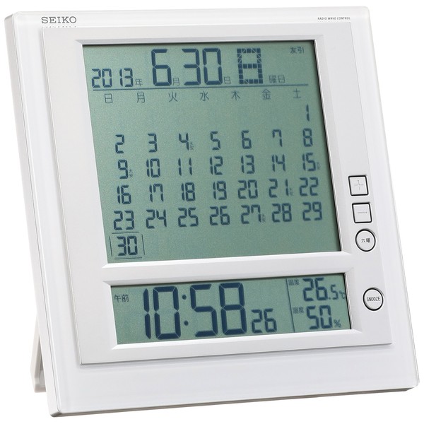 SEIKO CLOCK Wall or desktop clock Monthly calendar function Rokuyo