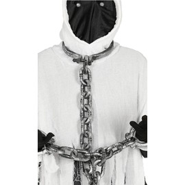 Guirca - Handschellen für Hals und Hände, Grau, Einheitsgröße, 26095