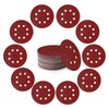 125mm Sanding Discs 8-Holes Aluminum Oxide Sandpaper for Woodworking with