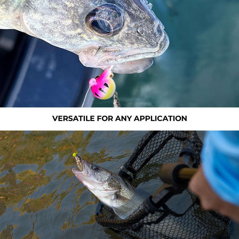 MadBite Dead Drop Jig Heads with dual attachment points 5/16oz