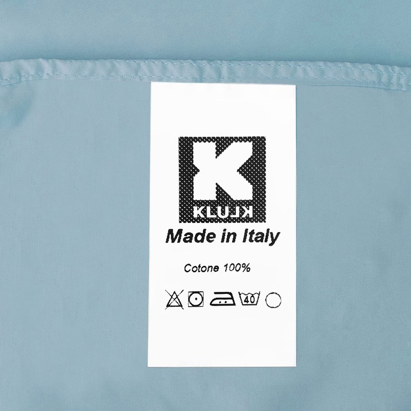 KLULK Fitted Sheet with Elasticated Corners, Double and Half Sky,