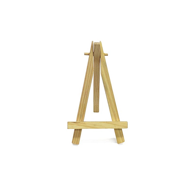 Studio 22 Mini Wooden Display Easel for Signs, Art, Painting,