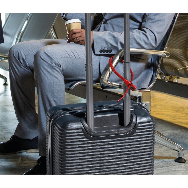 BASI Cable Tie Lock, Universal Security Strap with Steel Core,