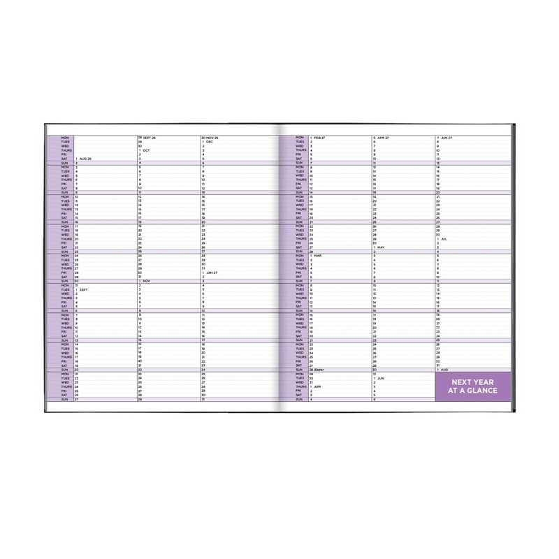 Academic Diary 2025-2026 A5 Week to View by Pirongs |