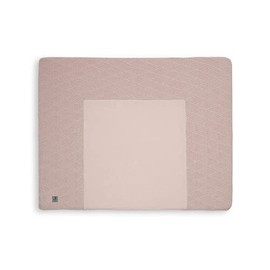 Jollein 022-546-65286 Knitted Wrap Cover River Knit Soft Pink 75 x 85 cm