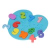 Learning Number Board Toy Educational Silicone Number Puzzle Board for