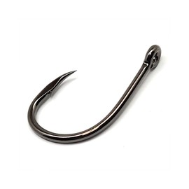 Live Bait Hook, Size: (25 Pack) NS Black, 1/0