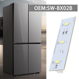 The Lord of the Tools SW-BX02B Fridge LED Strip Light Compatible with Hoover Compatible with Candy Compatible with Electrolux Fridge Freezer 49031078