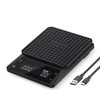 Bemece Digital Coffee Scales with Timer,0.1g/3KG High Precision Kitchen Scale