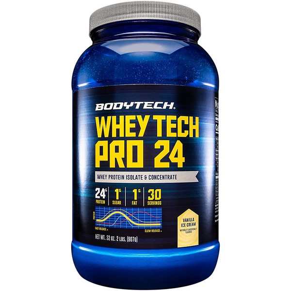 BODYTECH BodyTech Whey Tech Pro24 Powder Vanilla Ice Cream (2