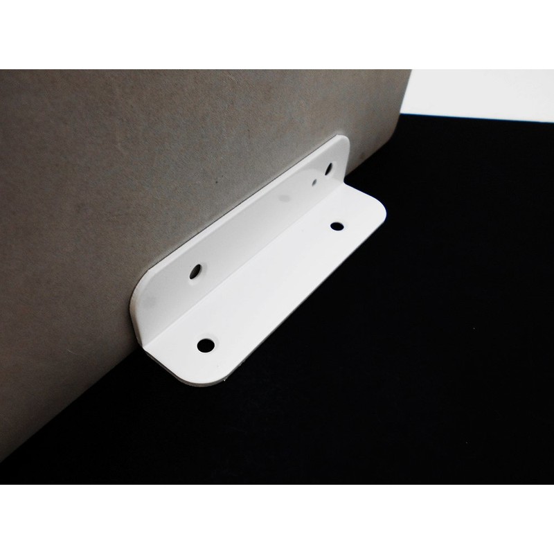Yamaguchi Yasu Seisakusho S-117 Color Long Angle (Iron), White, 3.9