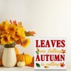 Fall Decor Fall Maple Leaf Wooden Sign Plaque Autumn Signs