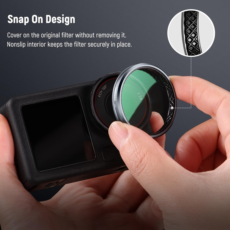 NEEWER UV Filter Compatible with DJI Osmo Action 5 Pro