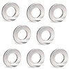 mmbshop M6 (6mm) Stainless Steel Washers, Form A Thick Flat