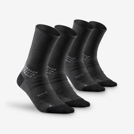 Quechua Decathlon Hike 900 High Hiking Socks Carbon Grey EU 39-42 Size (2-Pairs) - Hiking Socks