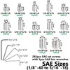 Aienxn 710PCS Metric +SAE 304 Set Screw Assortment Kit, Hex