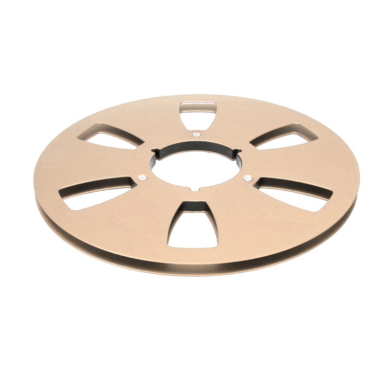 1/4 10.5 Inch Empty Takeup Reel 6 Hole Aluminum Alloy