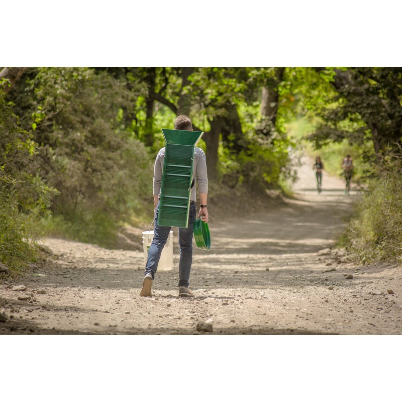 SE Prospector's Choice 30" Green Lightweight Sluice Box - GP-SB32