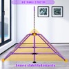 MARFULA Foldable Gymnastic Bar for Kids Ages 3-9, 9 Height