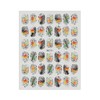 Generic Fall Leaf Thanksgivin Nail Sticker Geometric Lines Pumpkins Fox Owl Wg721 Nail Wraps Stickers Manicure Supplies for Women Nails Full Long Lasting Easy Apply and Remove