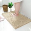 ITSOFT Chenille Bath Mat, Non Slip Bathroom Mat for Bathroom,