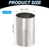 PATIKIL 2.36 Inch Pipe Connector, 2Pcs 304 Stainless Steel Chimney