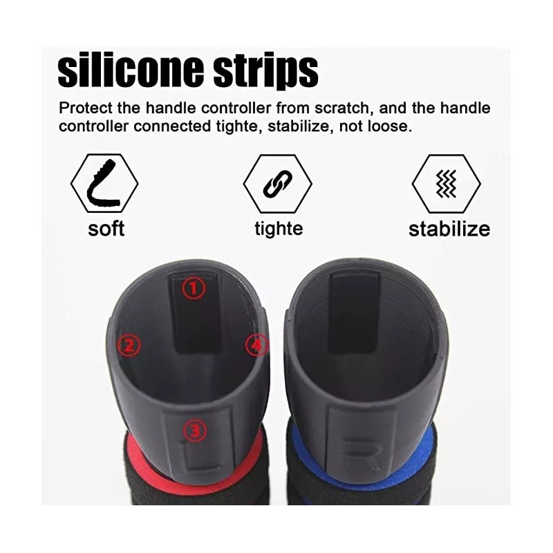 AMVR Beat Saber Handles Vr Dual Handles Extension Grips for