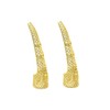 KOMBIUDA 2pcs Nail Set Halloween Cosplay Accessories Nail Ring Tip
