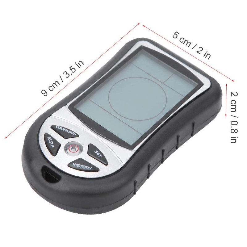 MAGT Altimeter, 8 in 1 Handheld Altimeter Thermometer Electronic Navigation