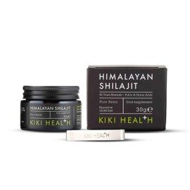 KIKI HEALTH KIKI Health - Himalayan Shilajit, 100% Pure Resin - A Rich Blend of 85+ Trace Minerals, Humic and Fulvic Acids - Supports Energy Levels, Immune Function, and Vitality - 30g